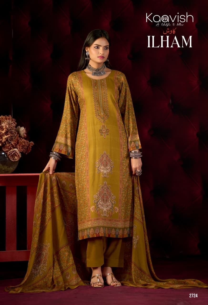 pashmina suits – Black – image 3
