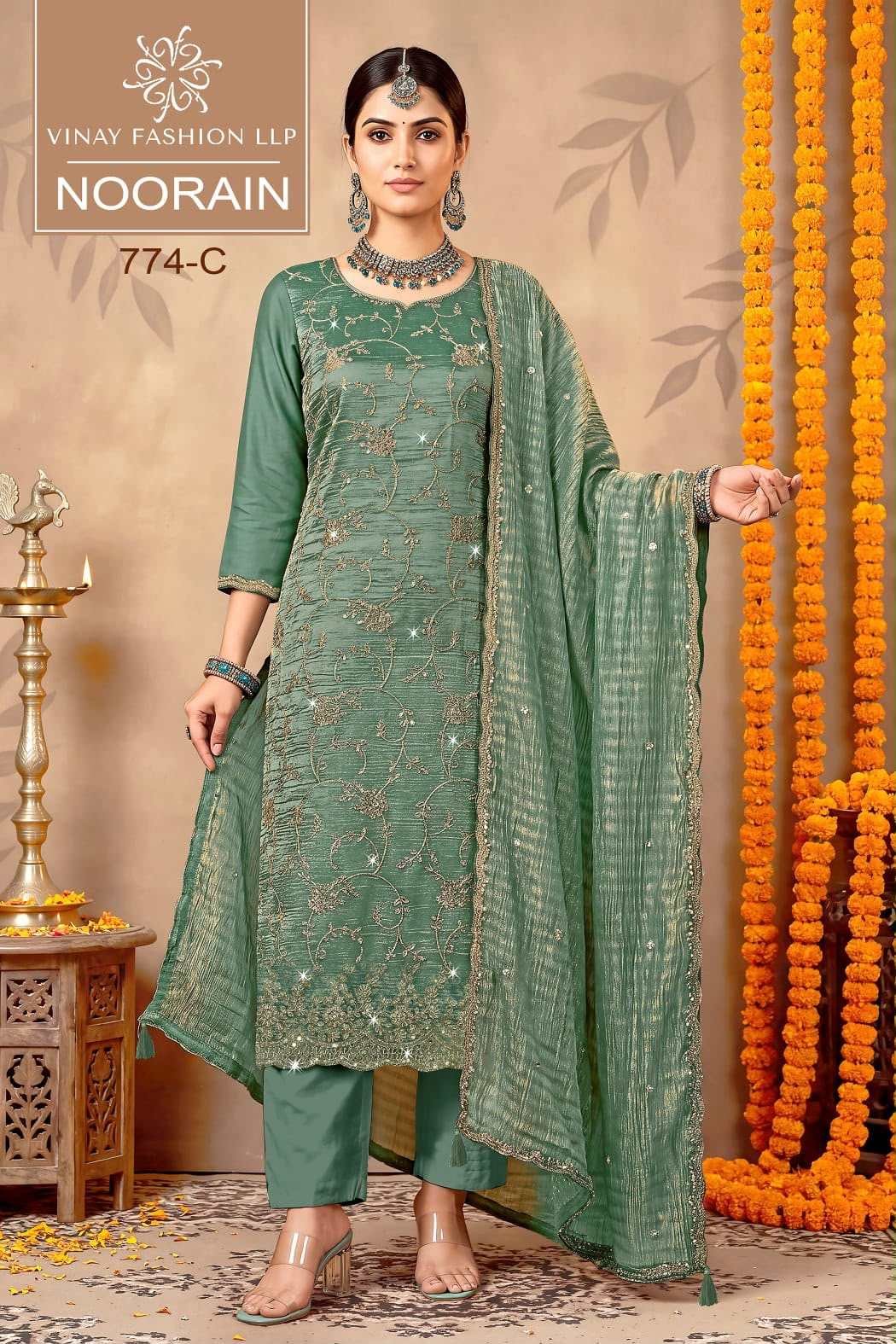soft silk – Green – image 3