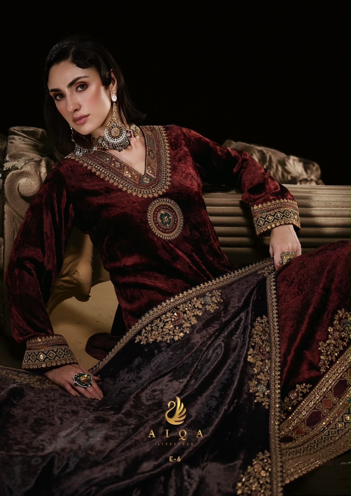 AIQA ROYAL – wine red – image 11
