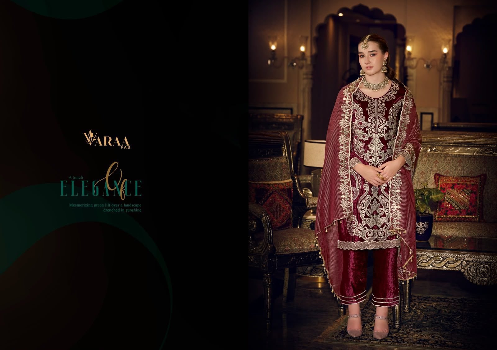 Pure viscose velvet – image 8