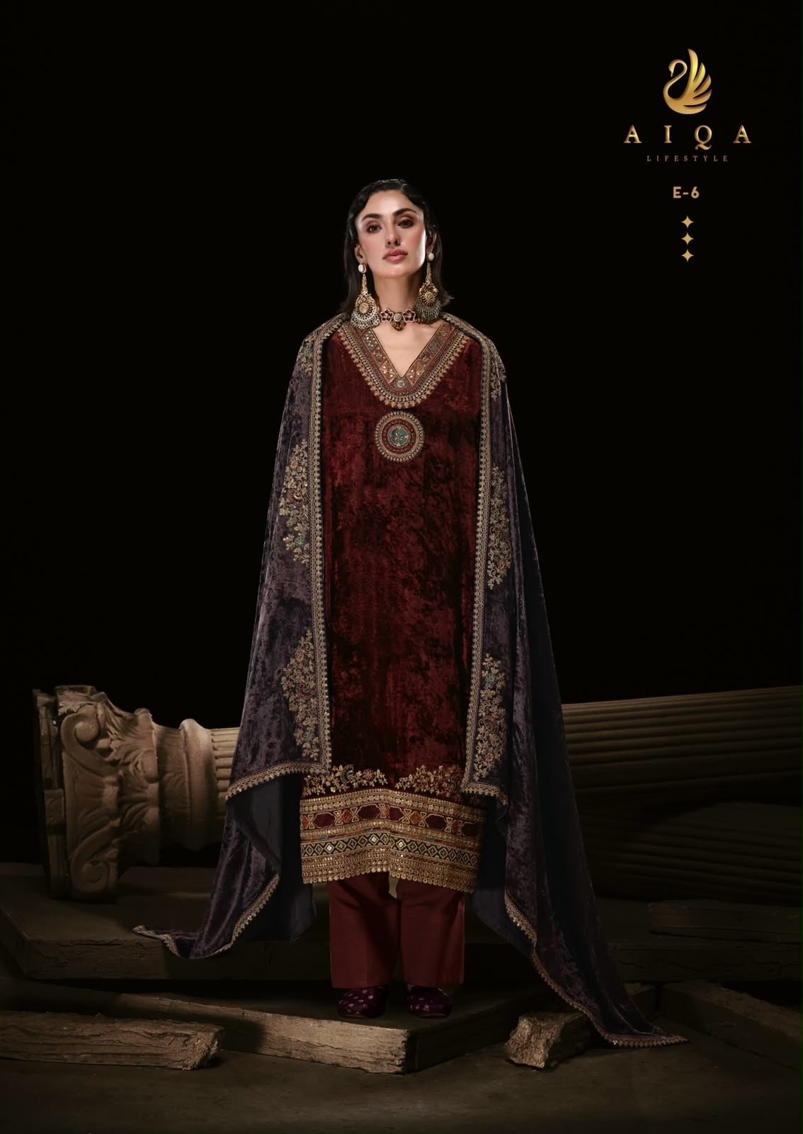 AIQA ROYAL – wine red – image 10