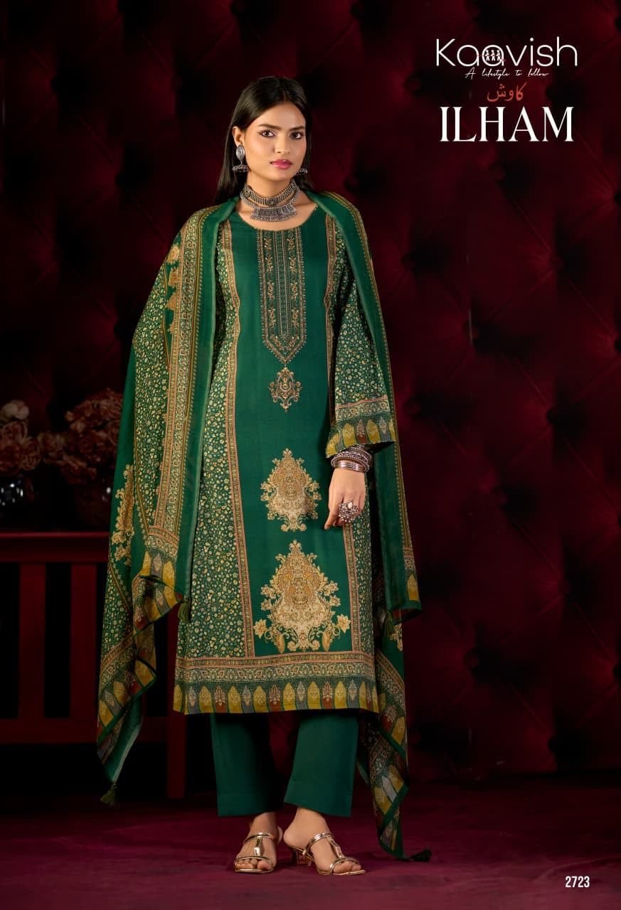 pashmina suits – Black – image 2