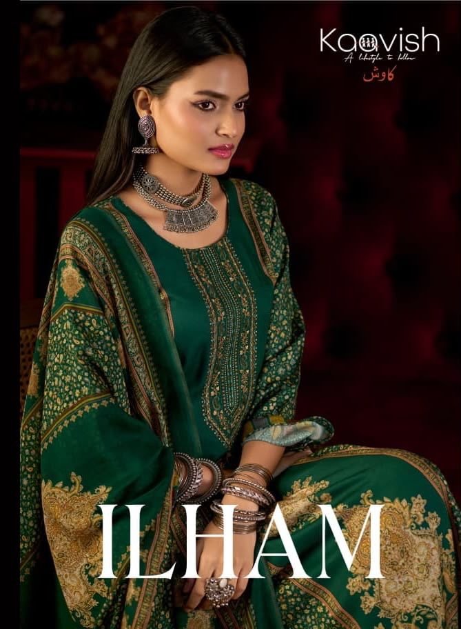 pashmina suits – Black – image 1